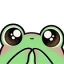 FroggoShy emote for Discord