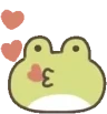 FrogKiss emote for Discord