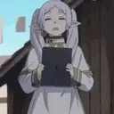 FrierenExplaining emote for Discord