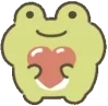 FrogHeart emote for Discord