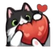 kittyheart emote for Discord