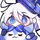furinaPatPat emote for Discord