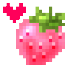 Strawberry emote for Discord