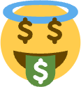 AngelPhoenixBG_Emoji_Money emote for Discord