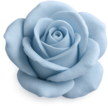 dustybluerose emote for Discord