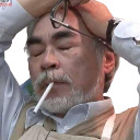 MiyazakiStressed emote for Discord