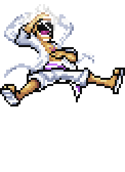 Gear5Luffylaughing emote for Discord