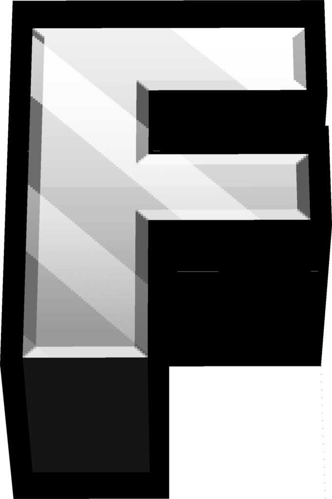 minecraft_letter_F emote for Discord