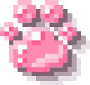 PinkPaw emote for Discord