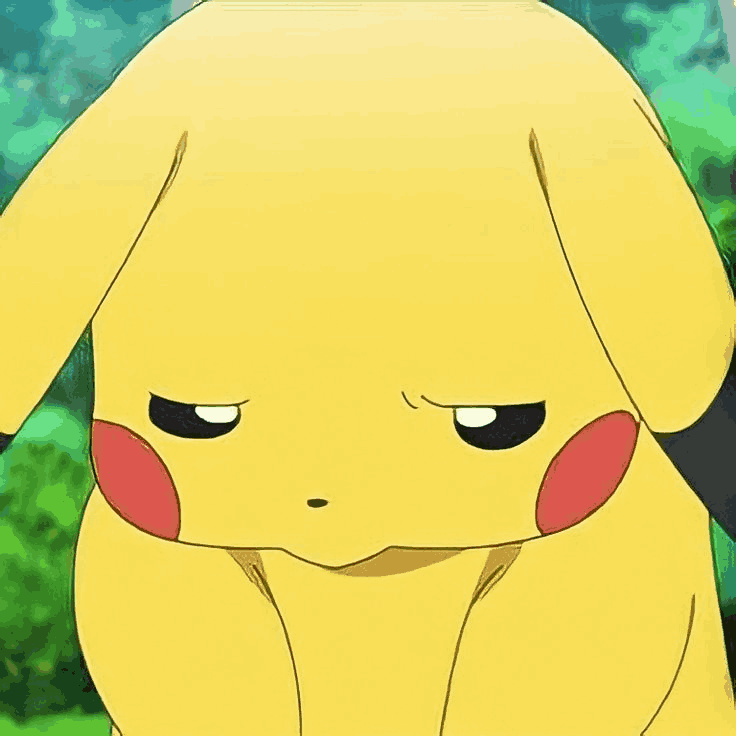 PikachuPout emote for Discord