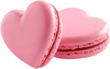 Sweetelegantheartmacaron emote for Discord