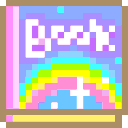 RainbowBook emote for Discord
