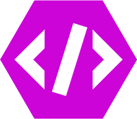 EarlyVerifiedBotDeveloperMagenta emote for Discord