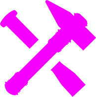 StaffBadgeMagenta emote for Discord