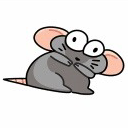 SurprisedRat emote for Discord