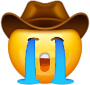 CowboySob emote for Discord