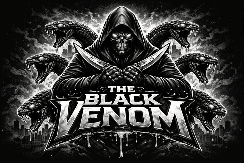 TheBlackVenom emote for Discord