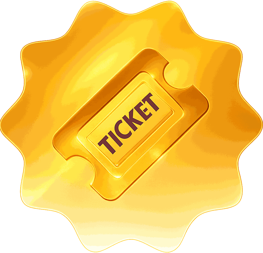 Ticket emote for Discord