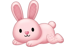 Pink_rabbit emote for Discord