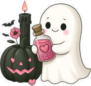 Witchyghost emote for Discord