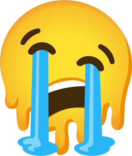 meltcry emote for Discord