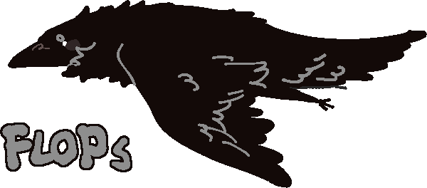 Crowflop emote for Discord