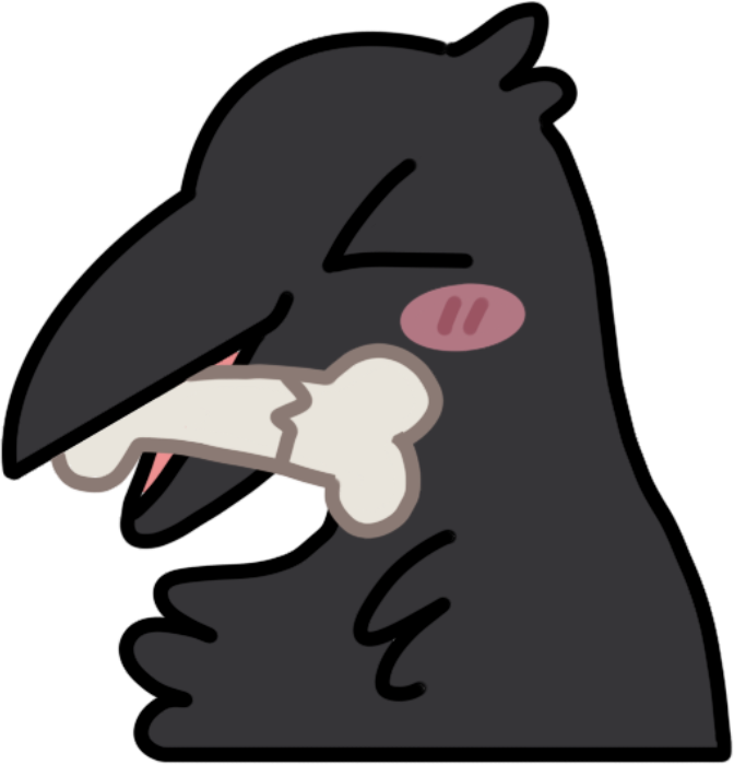 Crowbone emote for Discord