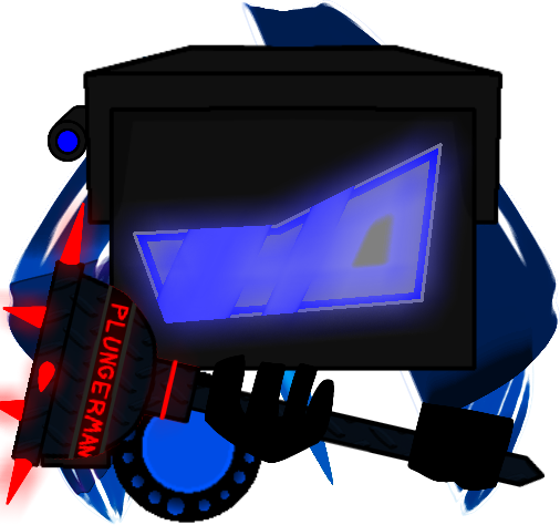 PlungermanNeon emote for Discord