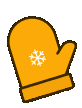 Orangechristmasgloves emote for Discord