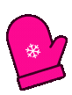 Pinkchristmasgloves emote for Discord