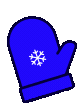 Darkbluechristmasgloves emote for Discord
