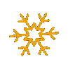 Orangesnowflake emote for Discord