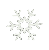 Whitesnowflake emote for Discord