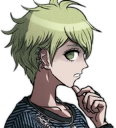 Rantaro_think emote for Discord