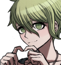 Rantaro_heart emote for Discord