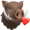 HogKiss emote for Discord