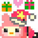 SantaMelody emote for Discord