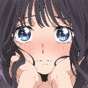 KaorukoBlushed emote for Discord