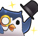 DapperPenguin emote for Discord