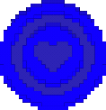 Darkblueheartcoin emote for Discord