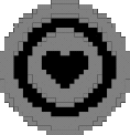 Blackgrayheartcoin emote for Discord