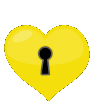 Yellowheartlock emote for Discord