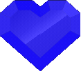 Darkbluegemheart emote for Discord