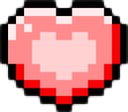 RedHeartServerTag emote for Discord