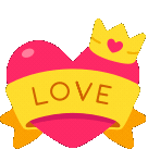 Lovecrownheart emote for Discord