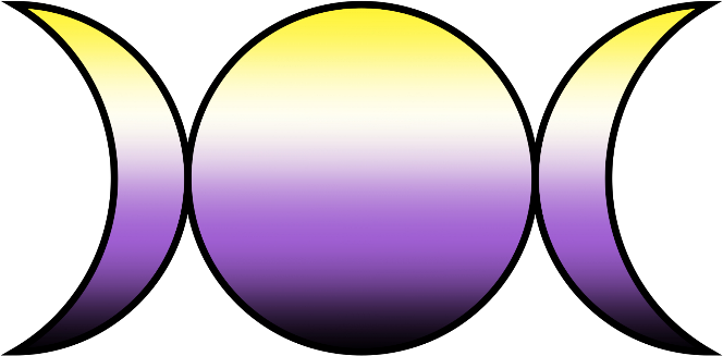 Triple_Moon_nonbinary emote for Discord