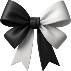 Blackwhitebow emote for Discord