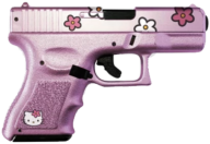 Hellokittypistol emote for Discord
