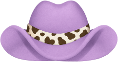 Purplecow_hat emote for Discord