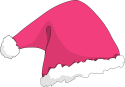 Pinkchristmashat emote for Discord
